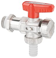 KFE-Kugelhahn PN 16 Lang mit Flügelgriff Durchgang...