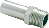 C-Stahl Pressfitting Absatznippel mit Aussengewinde 22-R1/2