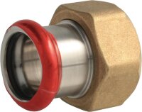 C-Stahl Pressfitting M-Kontur Anschlussverschr. mit EPDM-...