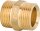 Anschlussstück 3/4 AG x 3/4 AG Messing blank