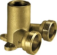 Doppel-Wand-Schraubverbinder 1/2 IG x EK