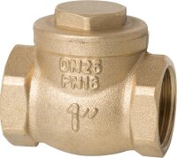 Rückschlagklappe mit Metall-Dichtung für...