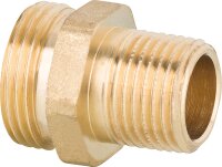 Kupplungsstück mit AG ISO 7/2 DN 25 AG x DN 25 AG...