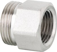 Kupplungsstück mit IG vern. DN 25 AG x DN 20 IG (1AG...