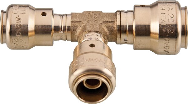 Steckverbindersystem Pronto Fit T-Stück reduziert 20x2-16x2-16x2mm