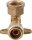 Steckverbindersystem Pronto Fit Wandwinkel IG 90° 16x2 - 1/2" H=39 mm
