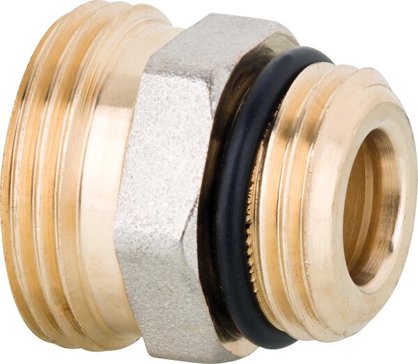 Anschlussnippel DN 15 (1/2") x DN (3/4") Eurokonus