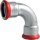 C-Stahl Pressfitting Bogen 90°, i/i, DN 76,1 M-Kontur