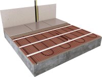 Elektro-Dünnbett Heizmatte, 30,0 x 0,5m=15,0m²,...