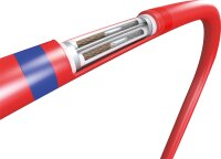 Eis/Schneeschmelz-Heizkabel für Freiflächen in Beton/Sandeinbau 1900W/63,3m/230V