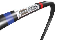 Eis/Schneeschmelz-Heizmatte für Freiflächen in Beton/Sandeinbau 600W/230V/4x0,5m=2m²