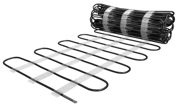 Eis/Schneeschmelz-Heizmatte für Freiflächen in Beton/Sandeinbau 2400W/16x0,5m=8m²/230V