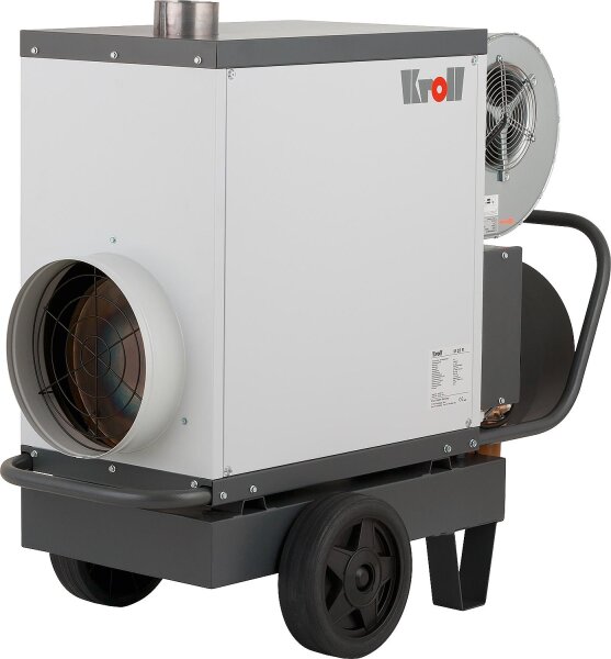 Mobiler Warmlufterzeuger Kroll M25 mit Ölbrenner