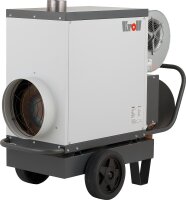 Mobiler Warmlufterzeuger Kroll M25 mit Ölbrenner