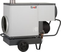 Mobiler Warmlufterzeuger Kroll M25 mit Ölbrenner