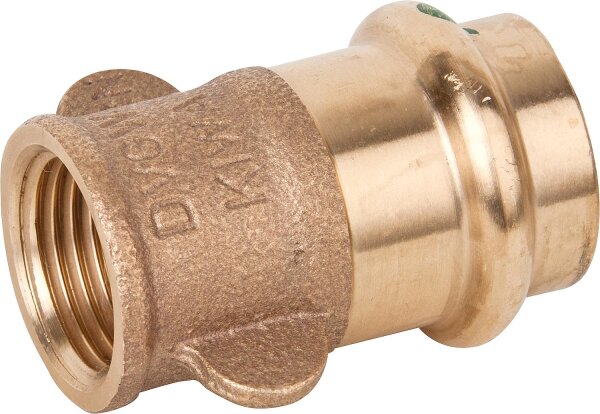 Sanpress Übergangsstück Modell 2212.3, mit V-Contur 22x1/2 IG