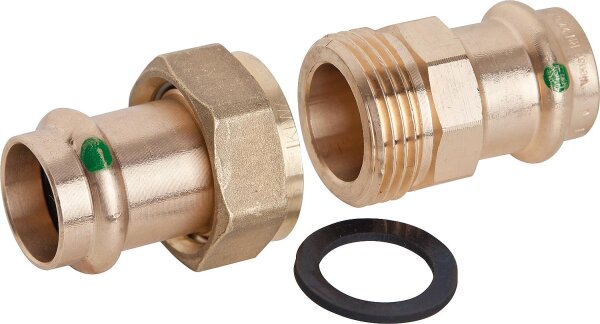 Sanpress Verschraubung Modell 2260 mit V-Contur 35