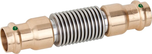 Profipress Kompensator Modell 2251 mit V-Contur 35