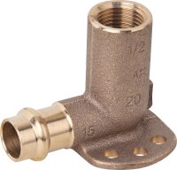 Sanpress Wandscheibe Modell 2225 mit V-Contur d-15xRp 1/2...