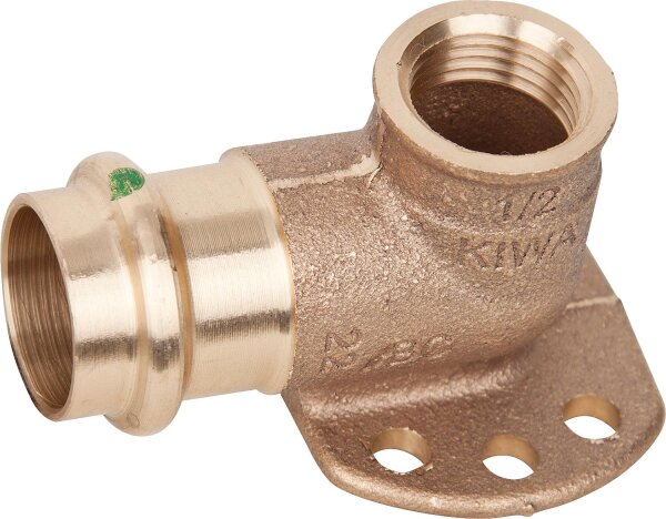 Sanpress Wandscheibe Modell 2225.5 mit V-Contur d-15xRp 1/2