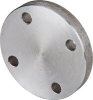 Blindflansch schwarz DIN2527, PN16, DN15