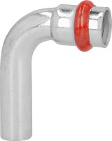 C-Stahl Pressfitting V-Kontur Bogen 90° (ixa) 15 mm