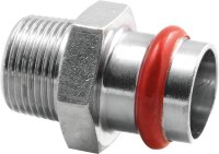 C-Stahl Pressfitting V-Kontur Übergangsmuffe mit...