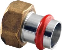 C-Stahl Pressfitting V-Kontur Halbe Verschraubung 54 mm x...