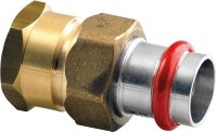 C-Stahl Pressfitting V-Kontur Durchgangsverschraubung mit...