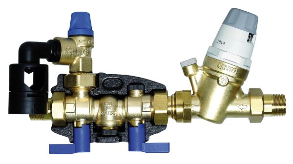 Speichersicherheitsgruppe EVENES DN20 (3/4"), Sicherheitsventil 6 bar m.Druckminderer