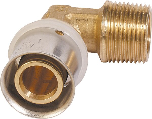 Pressfitting für MSVR TH-Kontur Übergangswinkel mit AG 18x2mm - 1/2"