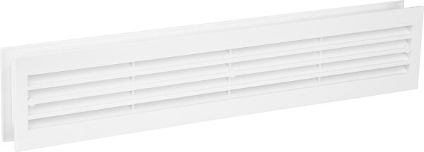 Lüftungsgitter aus Kunststoff Einbaumaß 434x90mm