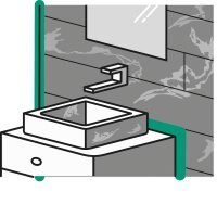 Neutralsilikon RAMSAUER 445 Stein + Sanitär [transparent] 310ml Kartusche