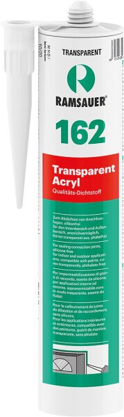 Acryl 162 transparent 1-K-Fugendicht- und Klebemasse 310ml