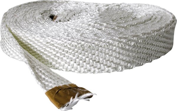 Asbestfreies Gewebeband 100x3 mm  Glasfaser VPE = 10 Meter