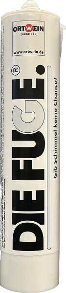 Dichtstoff ORTWEIN Die Fuge - transparent schimmelfrei auf SMP Basis, 300g Kartusche