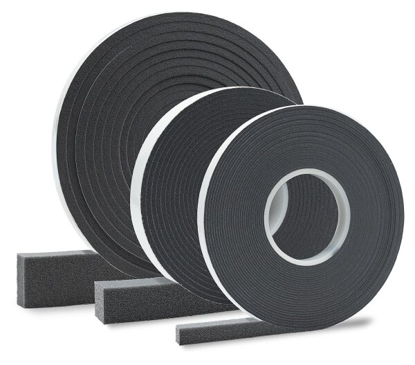 Kompriband Pro 10mm BG1: 4-9mm 600 Pa selbstklebende Rolle a 8m