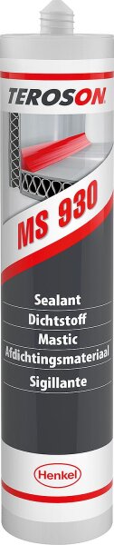 Flexible Dichtung TEROSON MS 930 weiß, 310ml Kartusche