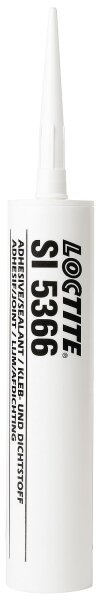 Industriekleb- & Dichtstoff (1K-Acetoxy-Silikon) LOCTITE SI 5366 glasklar, 310ml Kartusche
