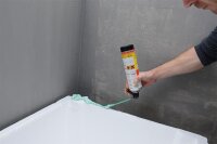 2K-Schnellmontageschaum (PU) RAMSAUER 840 2K-Fix (Baustoffklasse E2 - Deutschland) 400ml Dose mit Adapter