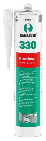 Hitzefest RAMSAUER 330 rotbraun 310ml Kartusche