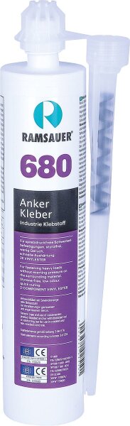 Hochleistungs-Verbundmörtel (2K) RAMSAUER Anker Kleber 680, 280ml Kartusche