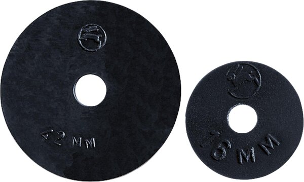OHA-Qualitäts-Wasserhahnscheiben m.Loch 1", 4 x 28 x 4,5mm 25 Stück