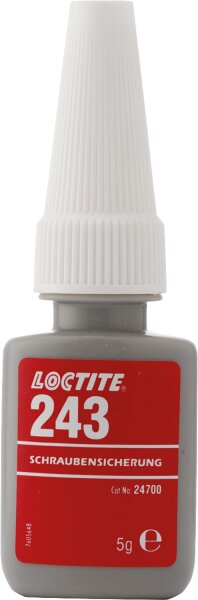Schraubensicherung mittelfest (NSF) LOCTITE 243, 5ml Dosierflasche