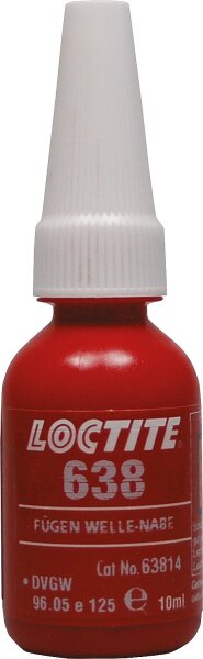Fügeklebstoff hochfest (DVGW/NSF) LOCTITE 638, 10ml Dosierflasche