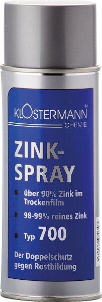 Zink-Spray 700 KLOSTERMANN 400ml Sprühdose
