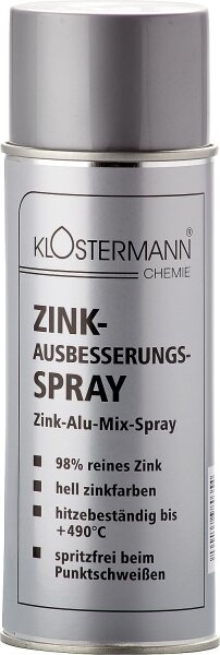 Zink-Ausbesserungsspray KLOSTERMANN 400ml Sprühdose