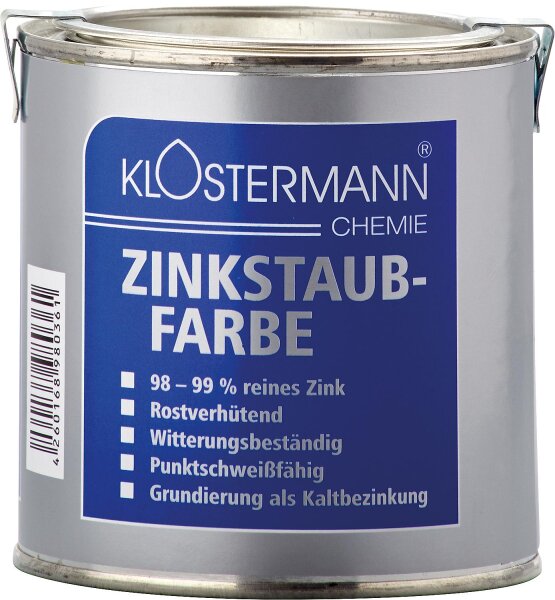 Zinkstaubfarbe KLOSTERMANN 375ml/800g Dose