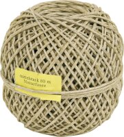 Hanf-Flachsbindfaden stark Ø 2,0 mm, L = 40 m