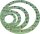 Asbestfreie Flanschdichtungen DIN 2632 DN 175, 175x242 mm lose